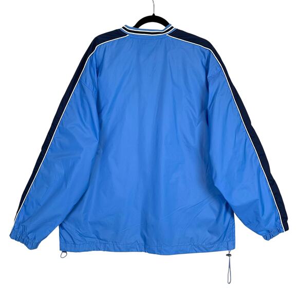 Vintage Russell UNC Carolina Tar Heels Pullover Windbreaker Jacket Mens L - Picture 2 of 13